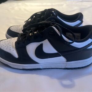 Nike Kids Black and White Sneakers